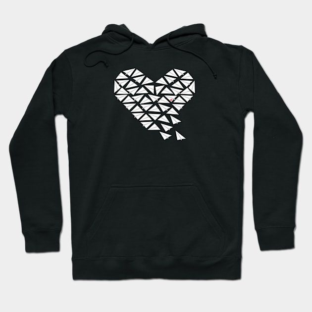 Paper Love Hoodie by Honorary Android 